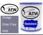 Preview: Dodge, Gray Cray, PA5: 1L Lackdose, von ATW Autoteile West.